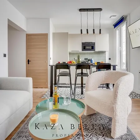 Kaza Bella - Alfort 7 - Large Modern Family Flat 迈松阿尔福