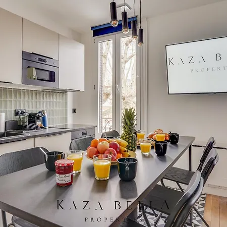 公寓 Kaza Bella - Alfort 7 - Large Modern Family Flat 迈松阿尔福